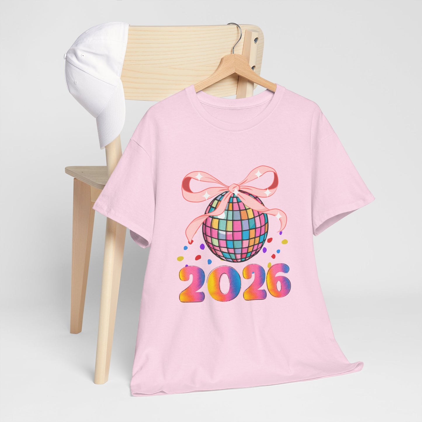 2026 Disco Ball COTTON UNISEX T-SHIRT