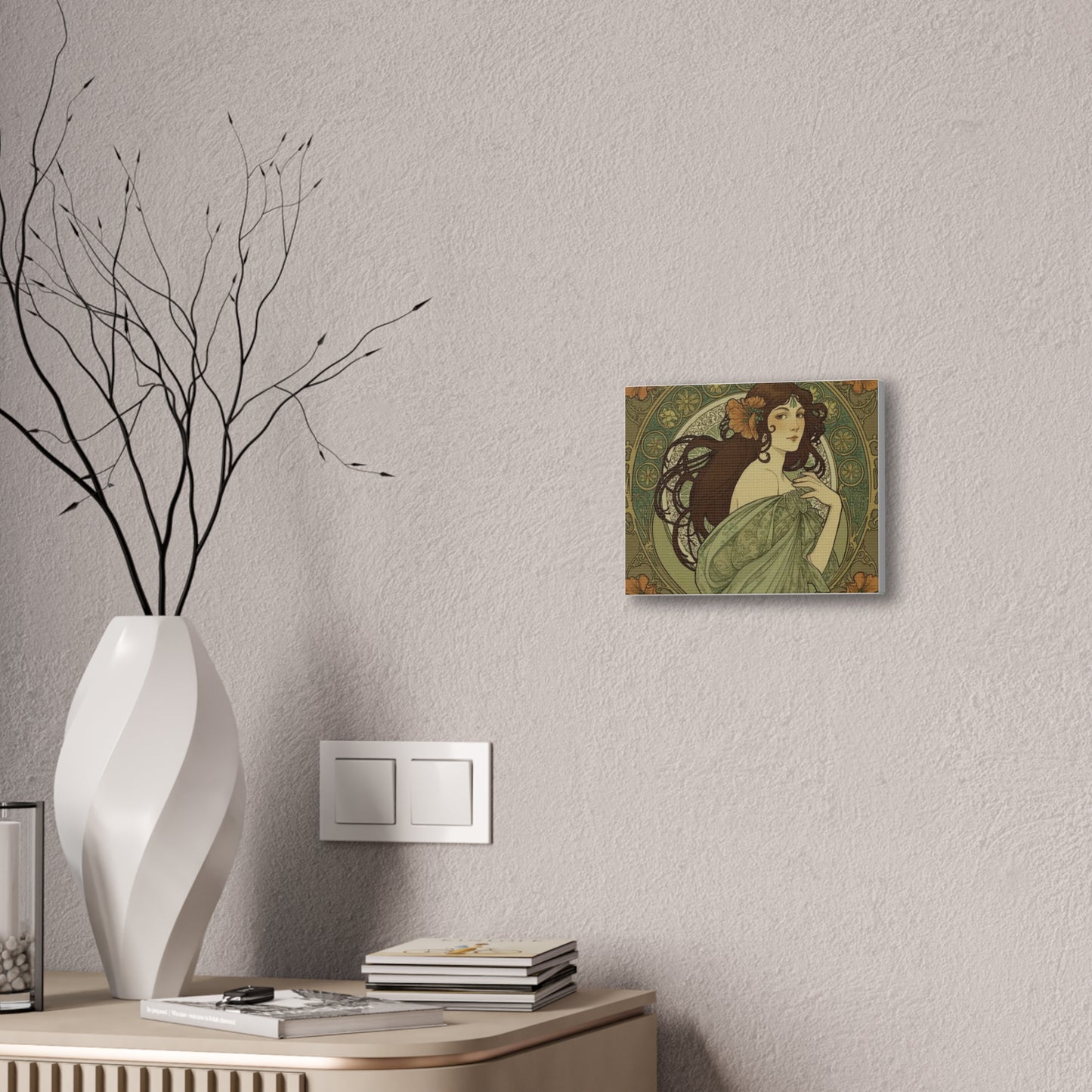 Lady Art Canvas Wall Art