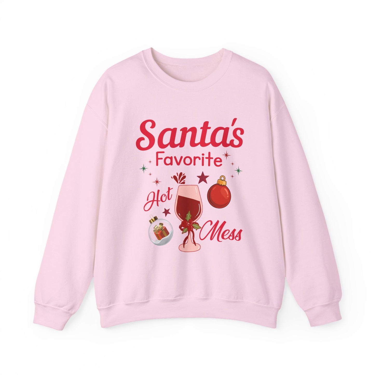 Santa’s Favorite Hot Mess Unisex Sweatshirt