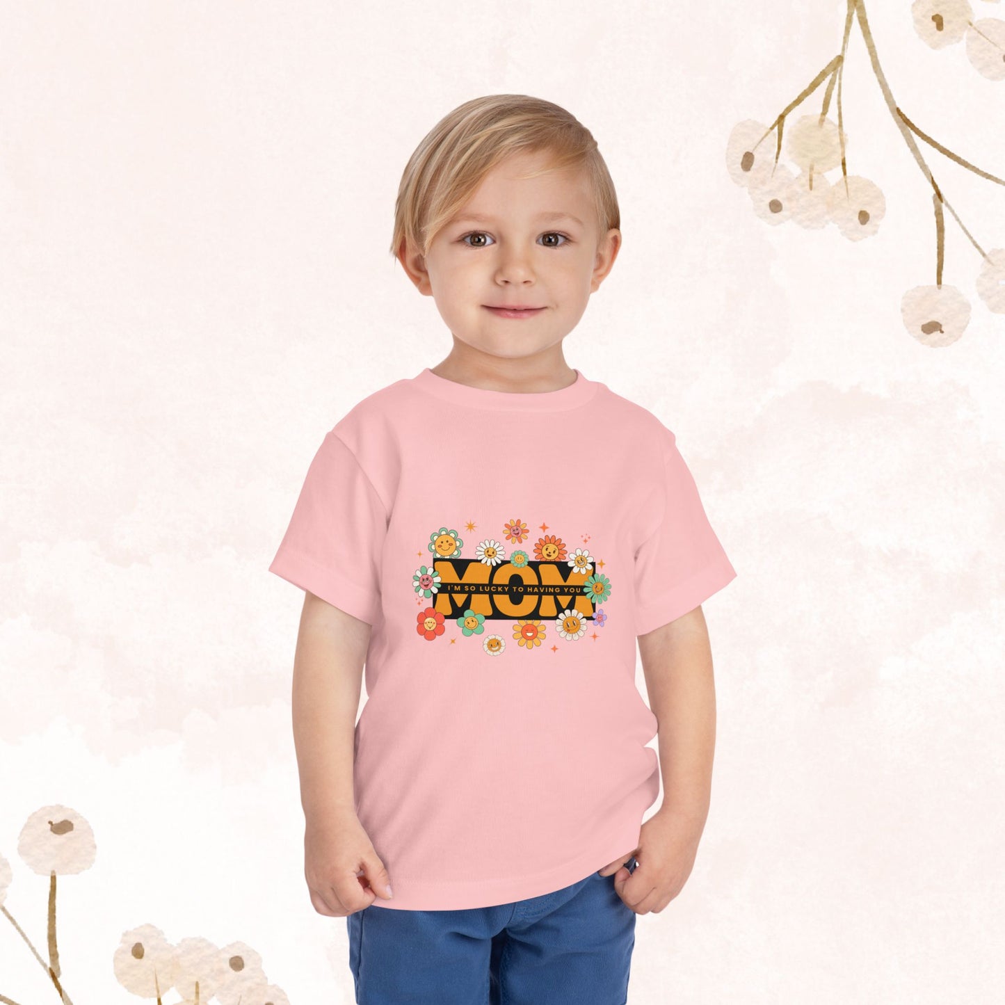 Mom Toddler Short Sleeve Tee