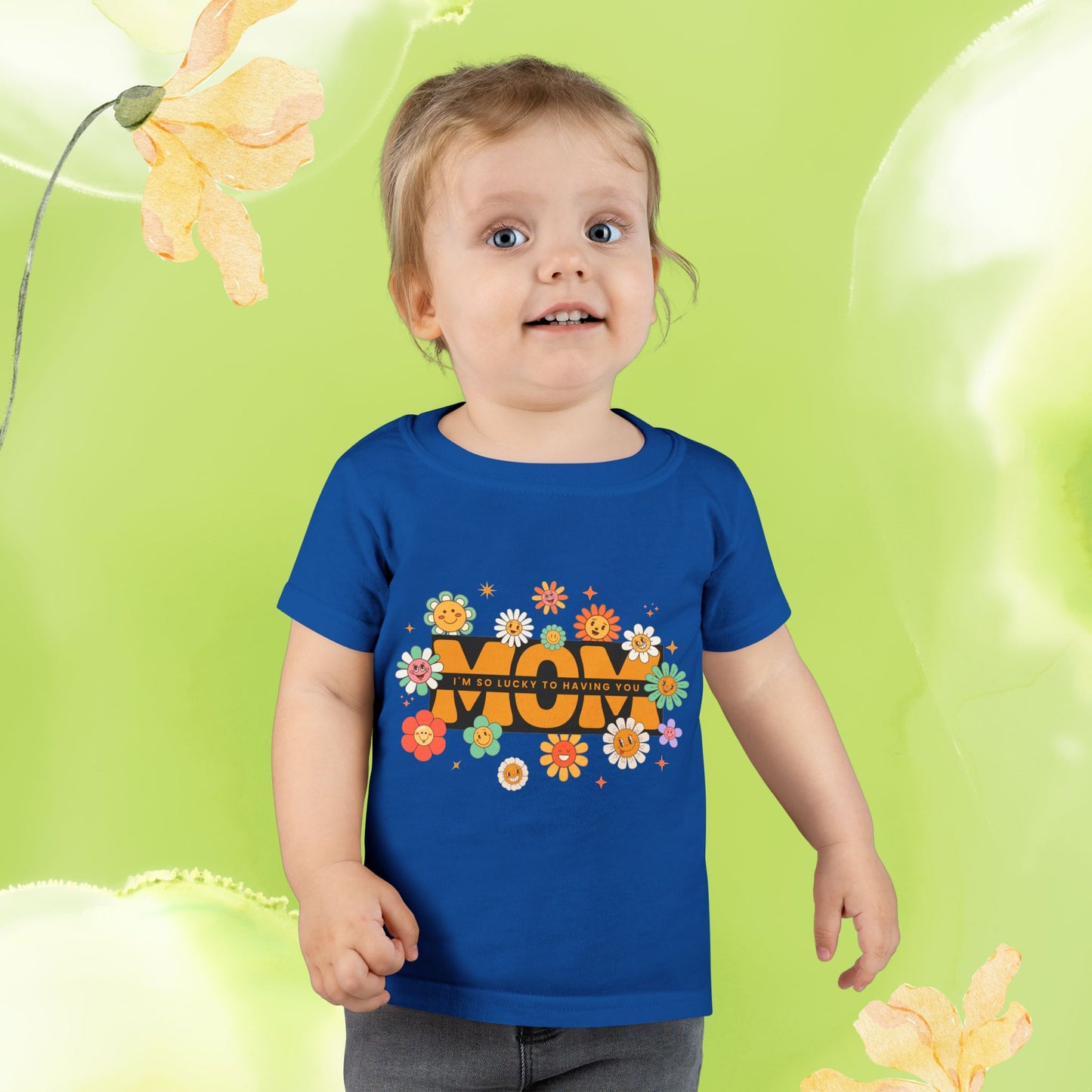 Mom Flowers Toddler T-shirt