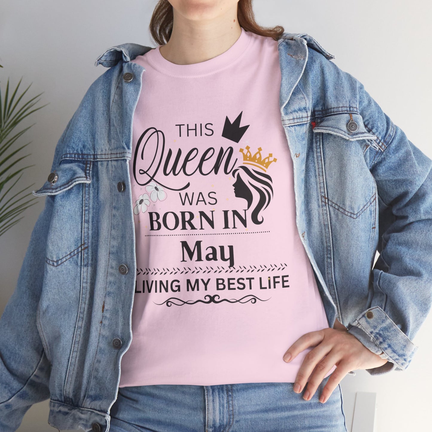 May Birthday Queen Unisex Tee