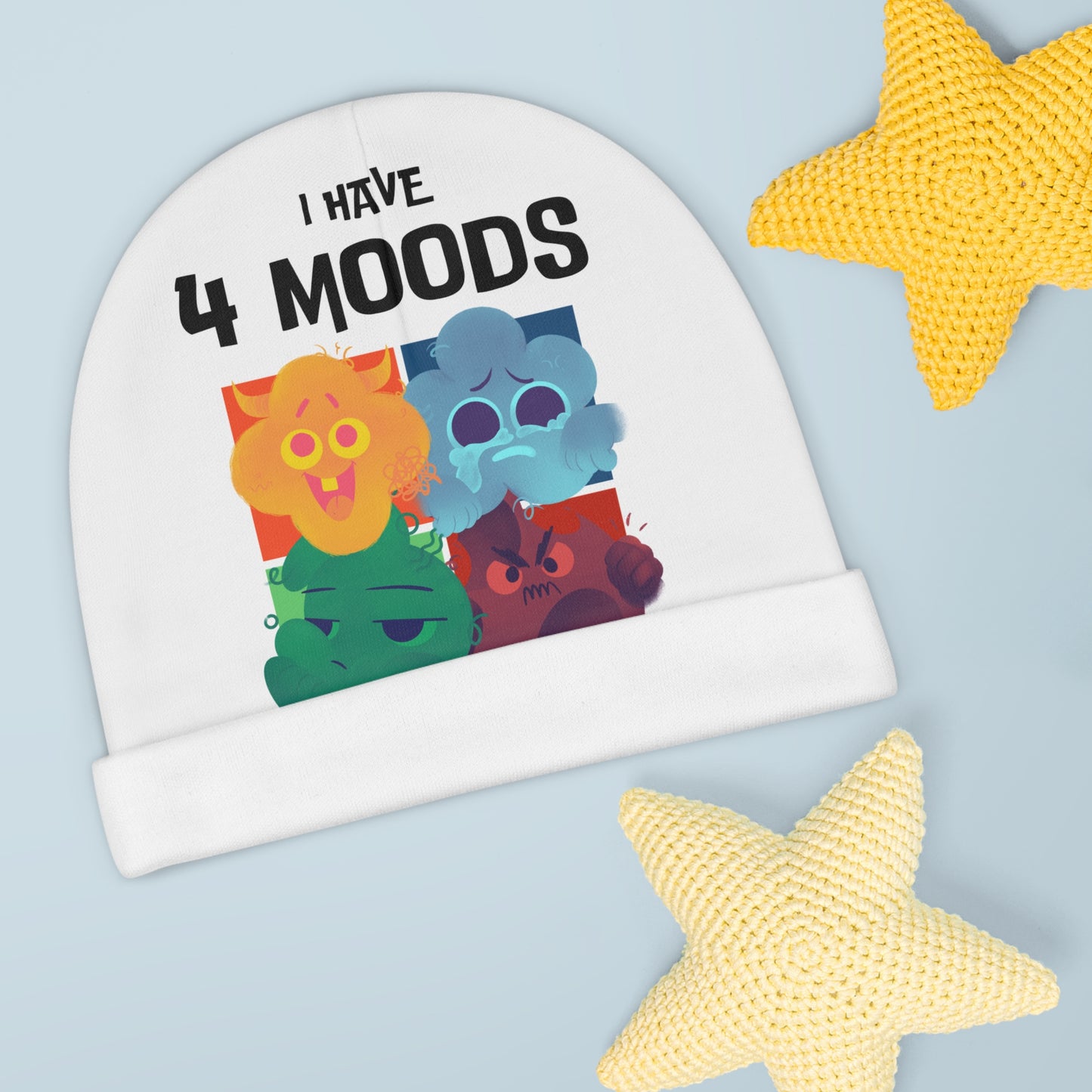 I have 4 moods Baby Beanie