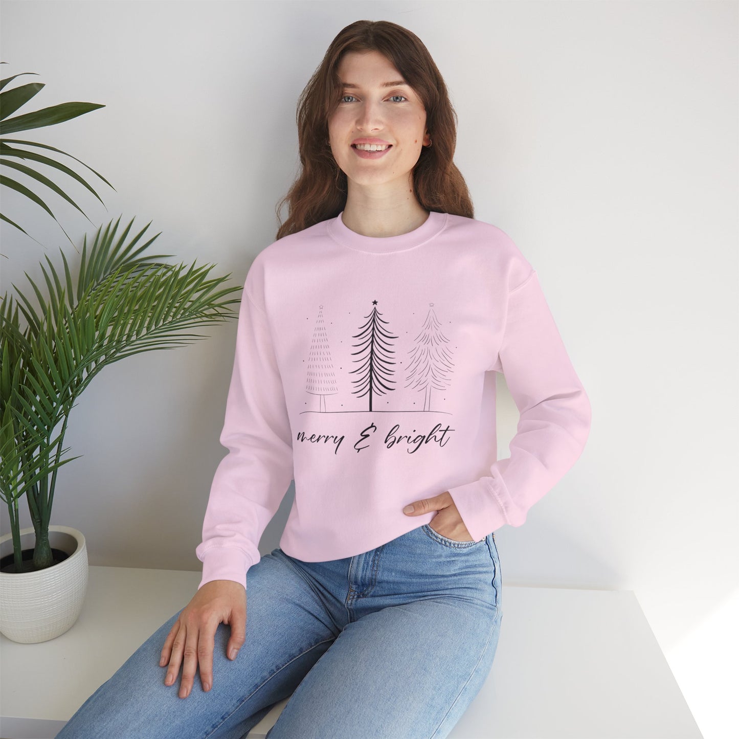 Merry & Bright Unisex Sweatshirt