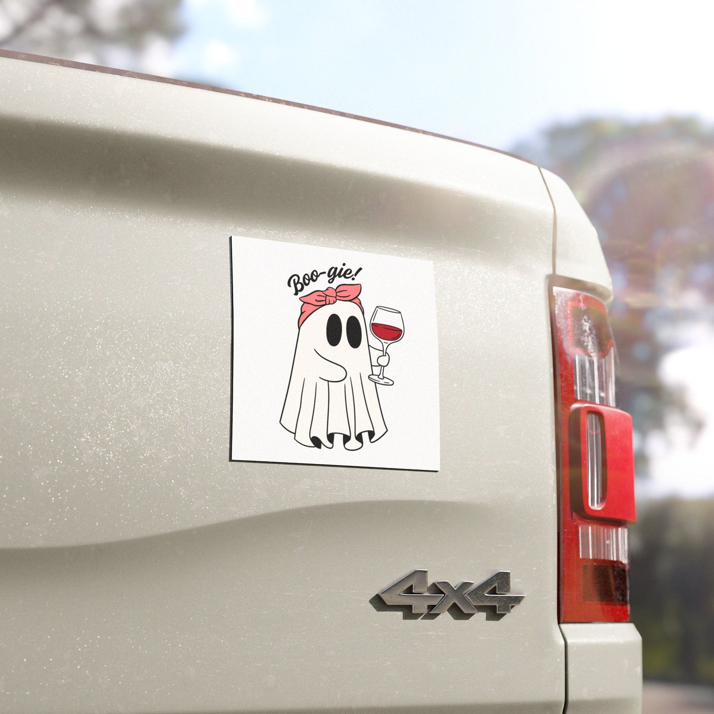 Boo-gie Ghost Car Magnets