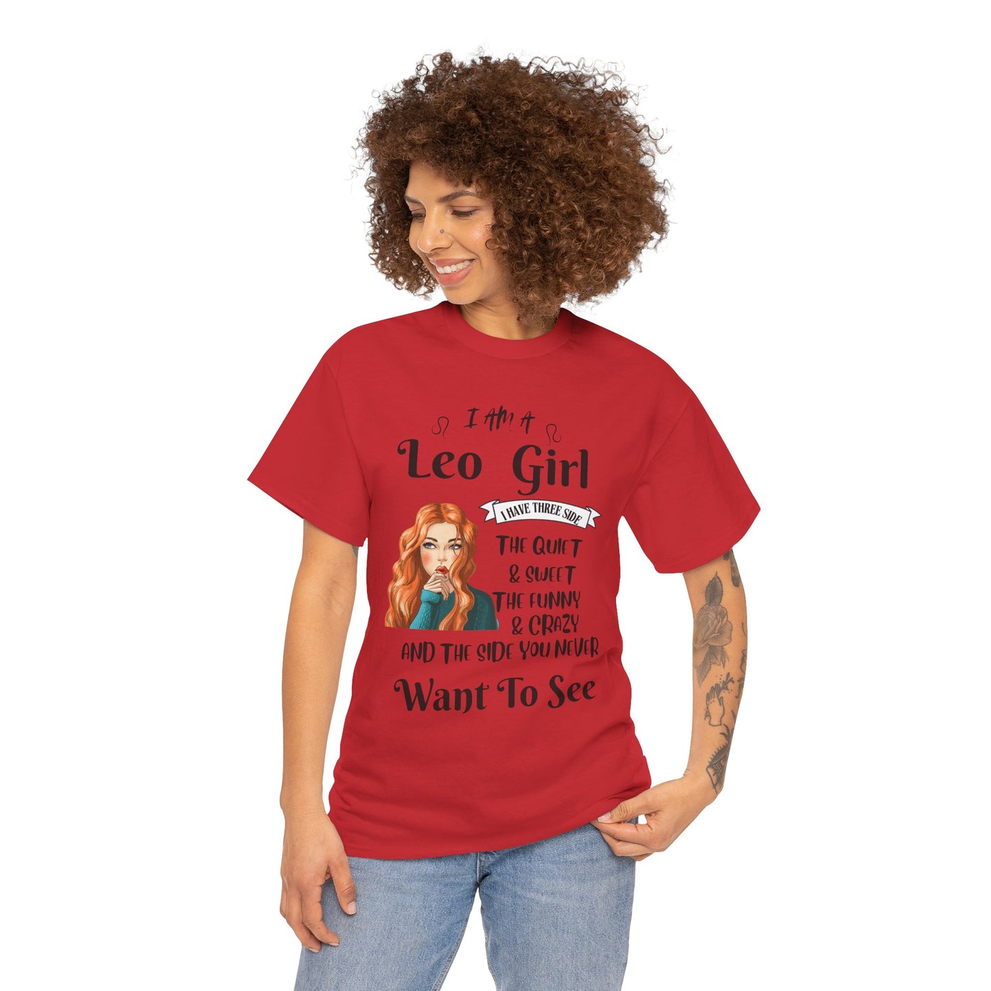 Leo Girl Queen Unisex Tee