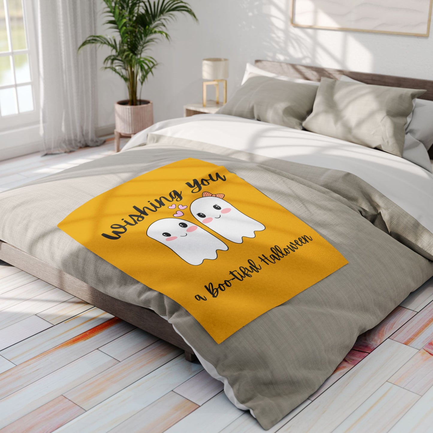 Bootiful Halloween Arctic Fleece Blanket