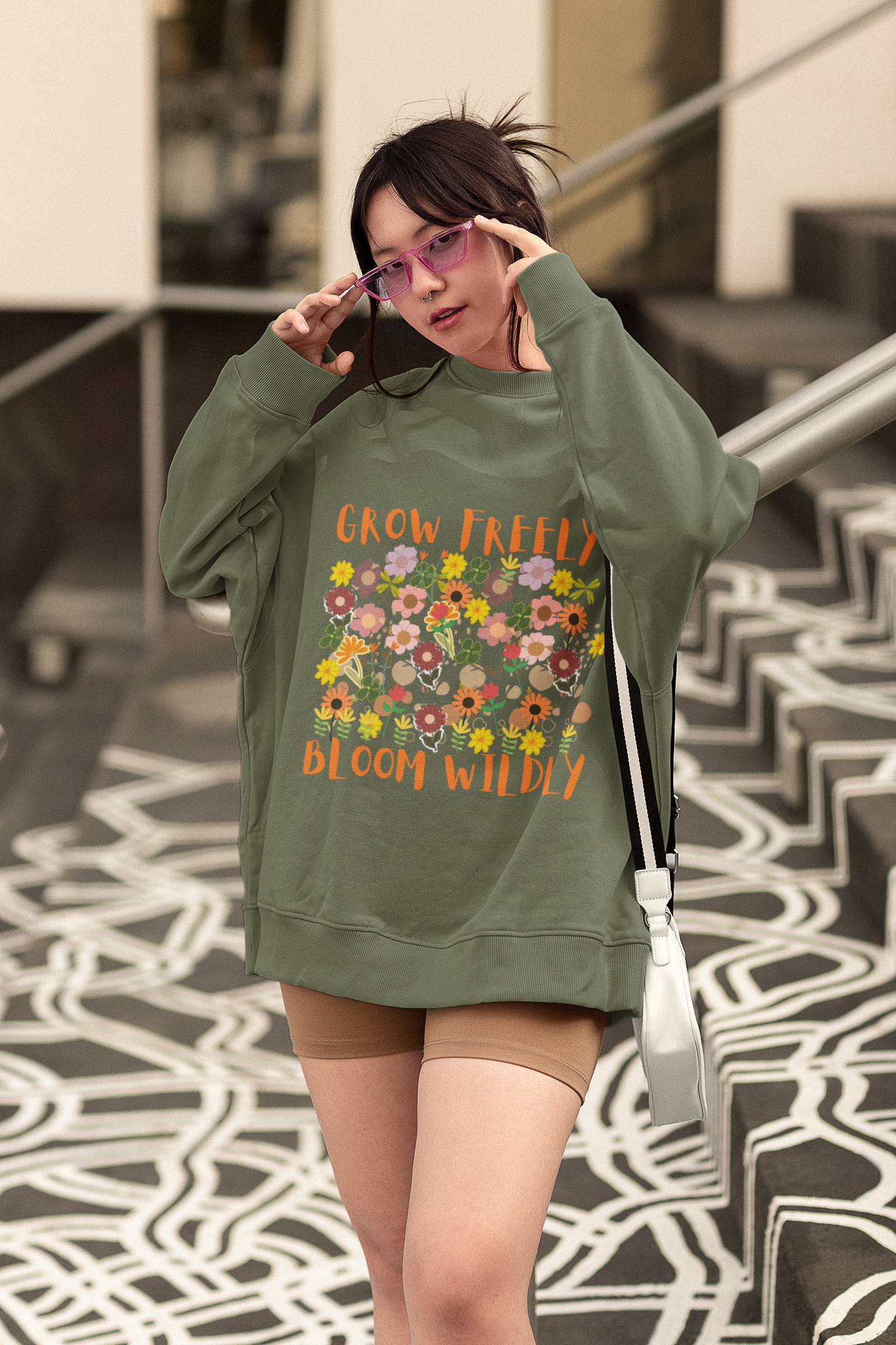 Grow Freely- Crewneck Sweatshirt
