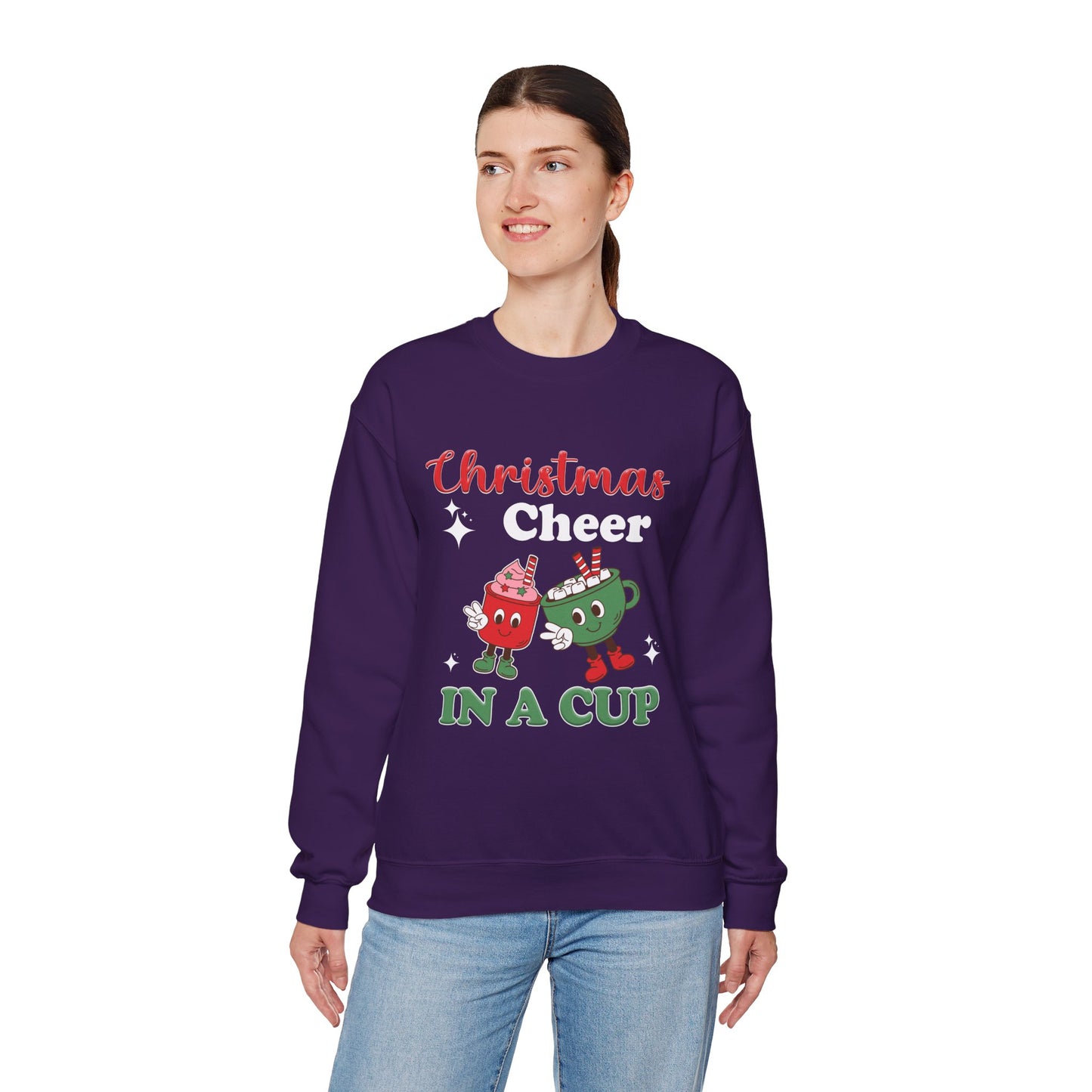 Christmas Cheer In A Cup Unisex Sweatshirt