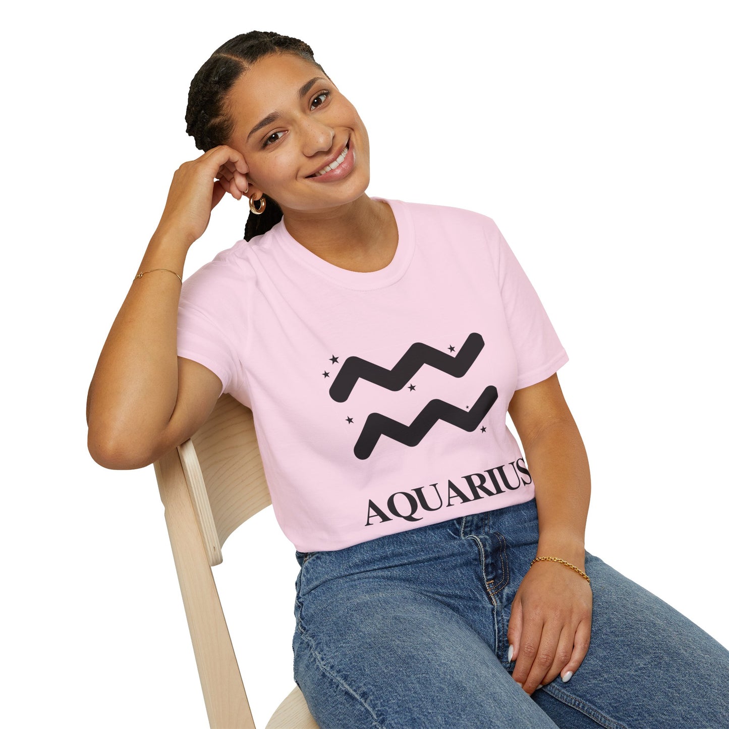 Aquarius Zodiac Unisex Soft style T-Shirt