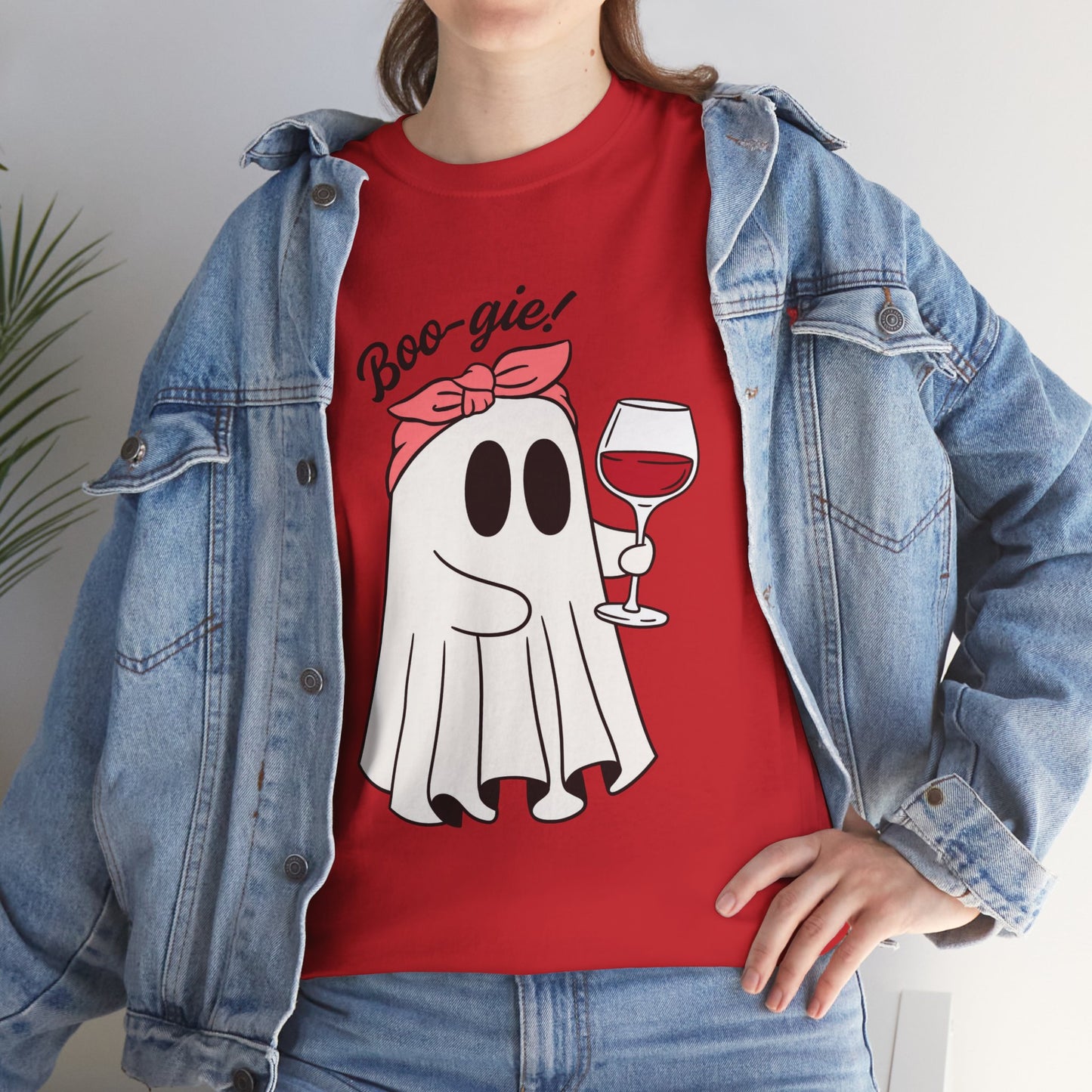 Boo-gie Ghost Unisex Cotton Tee