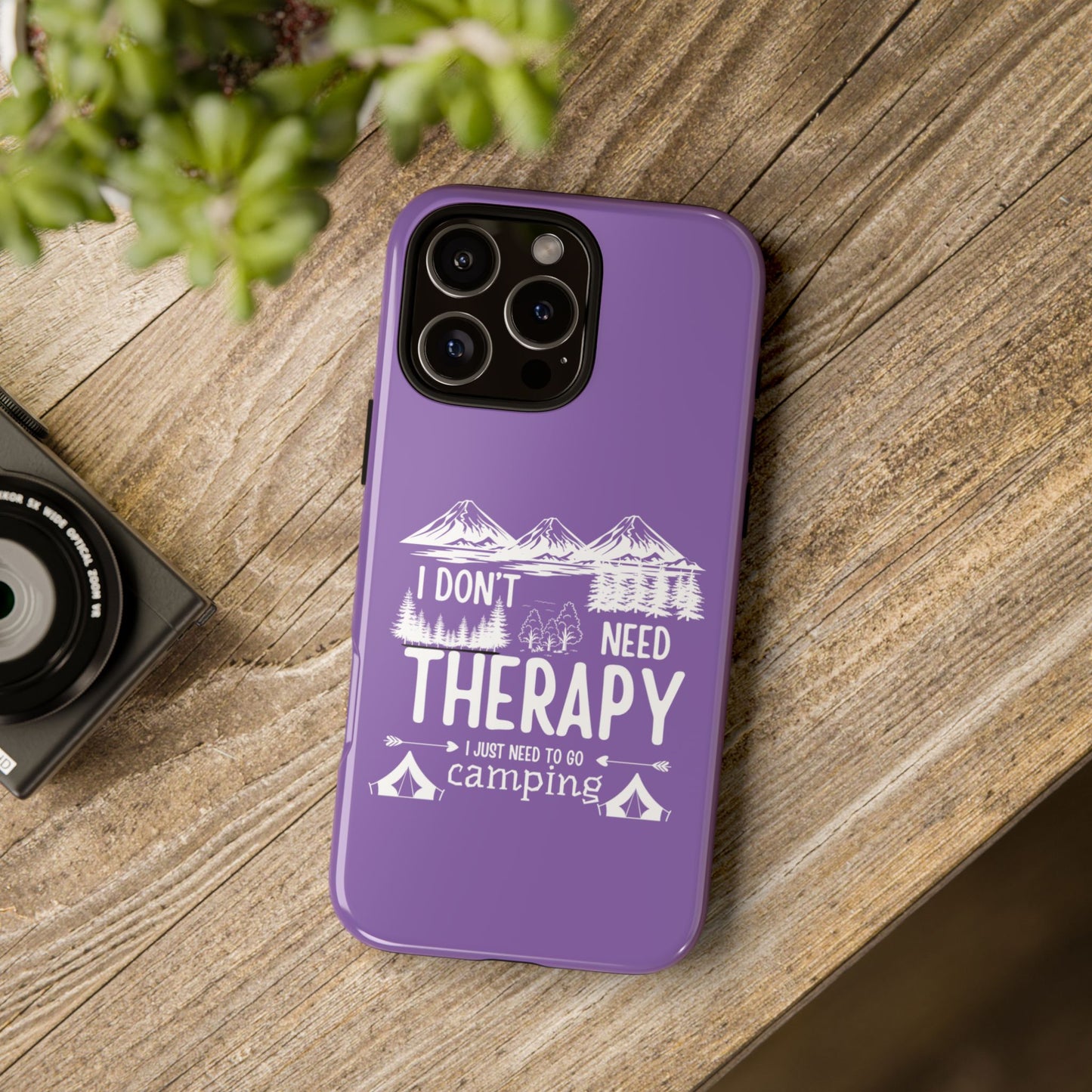 I don't need Therapy phone case
