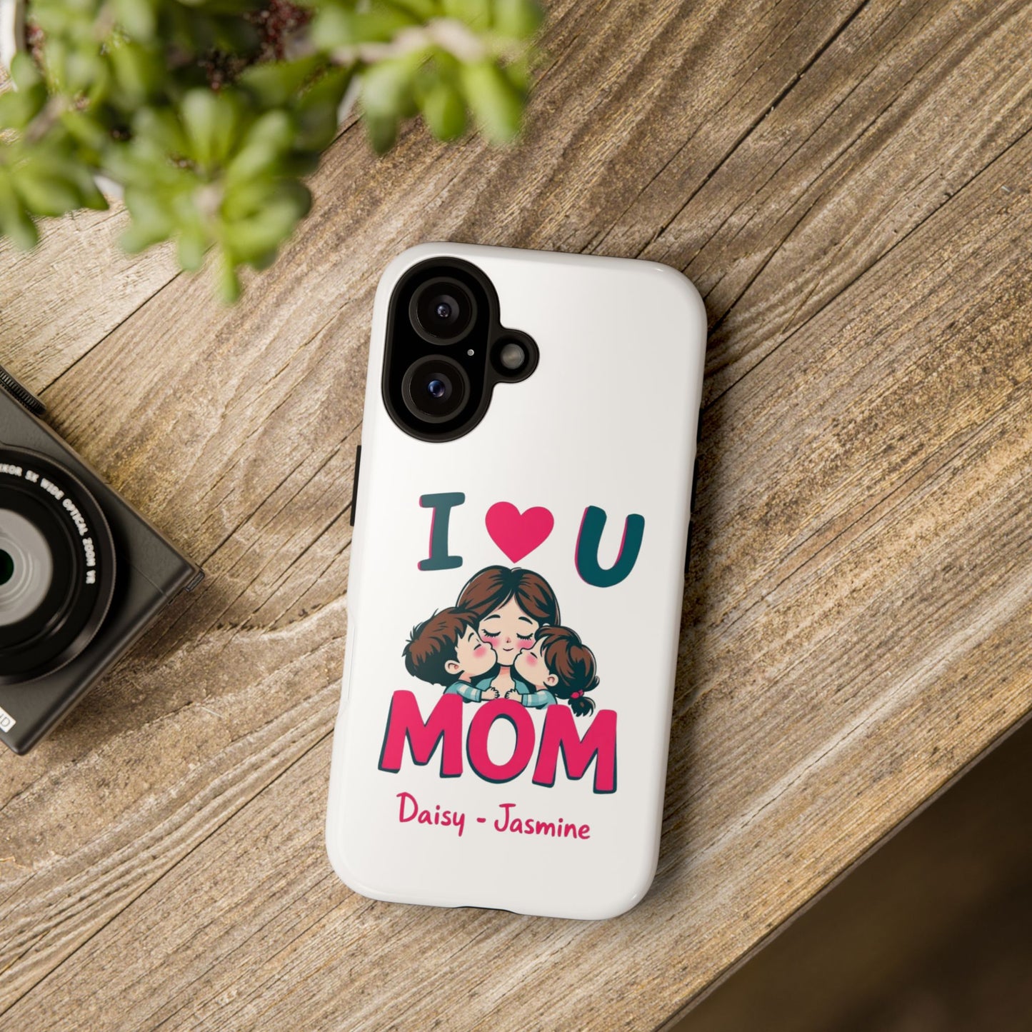 I love you mom Phonecase
