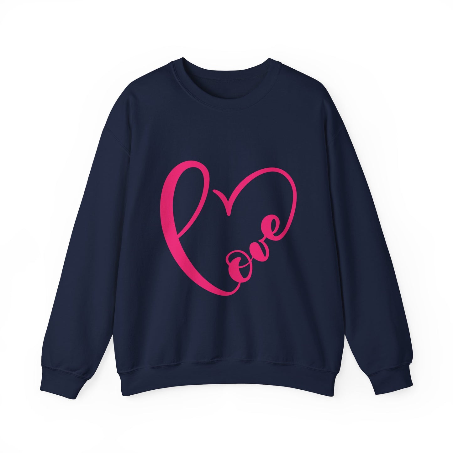 LOVE HEART UNISEX SWEATSHIRT