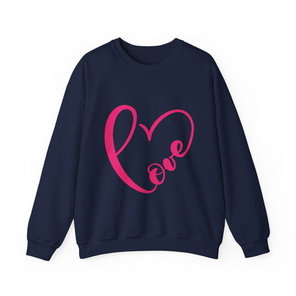 LOVE HEART UNISEX SWEATSHIRT