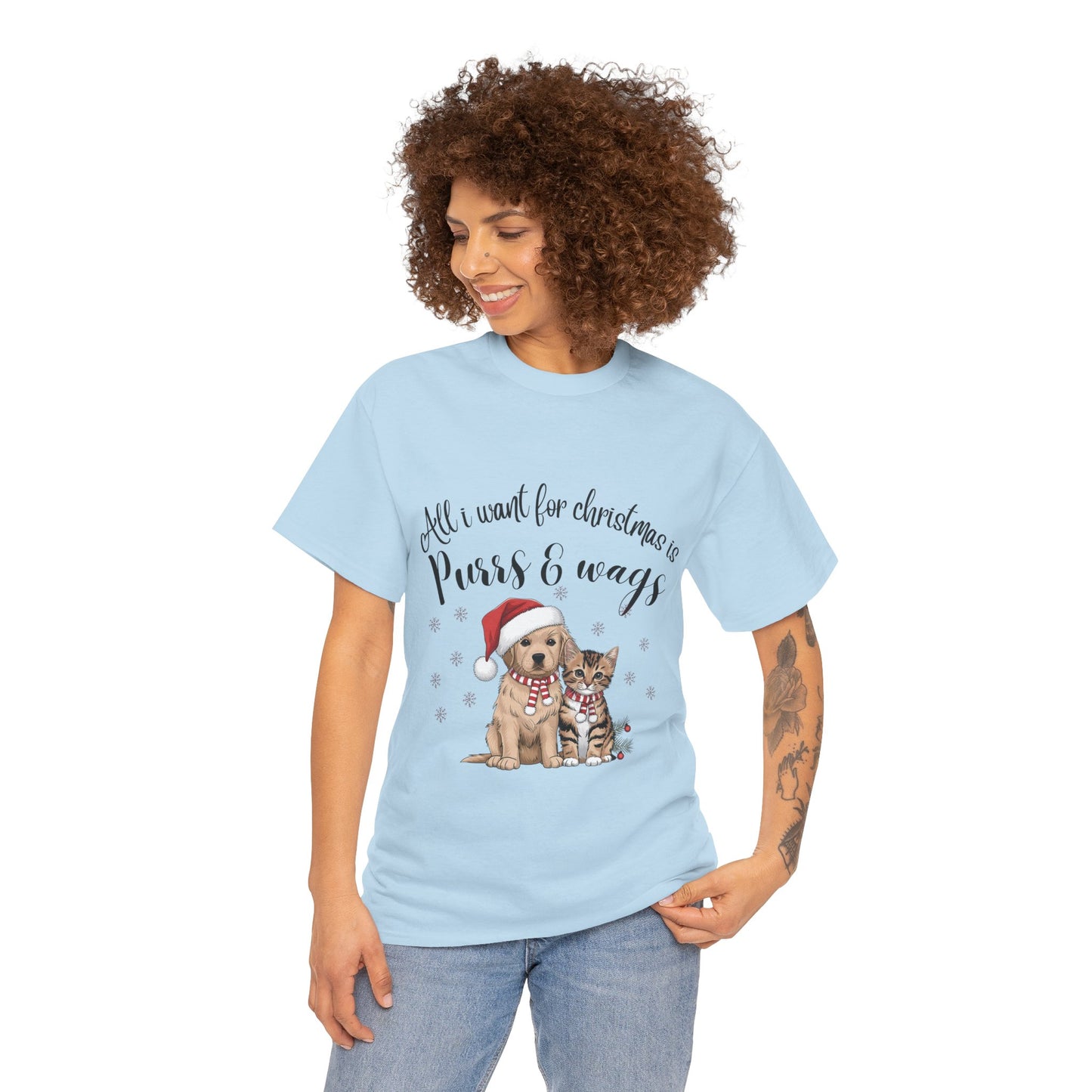 Purrs & Wags cotton unisex T- shirt