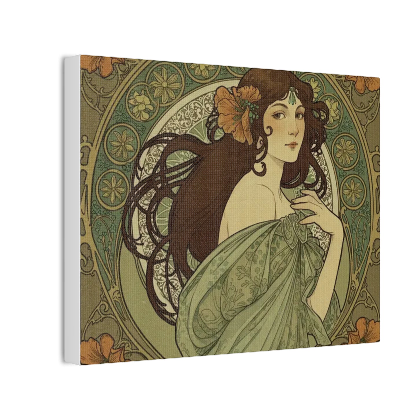 Lady Art Canvas Wall Art
