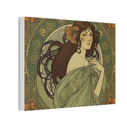Lady Art Canvas Wall Art