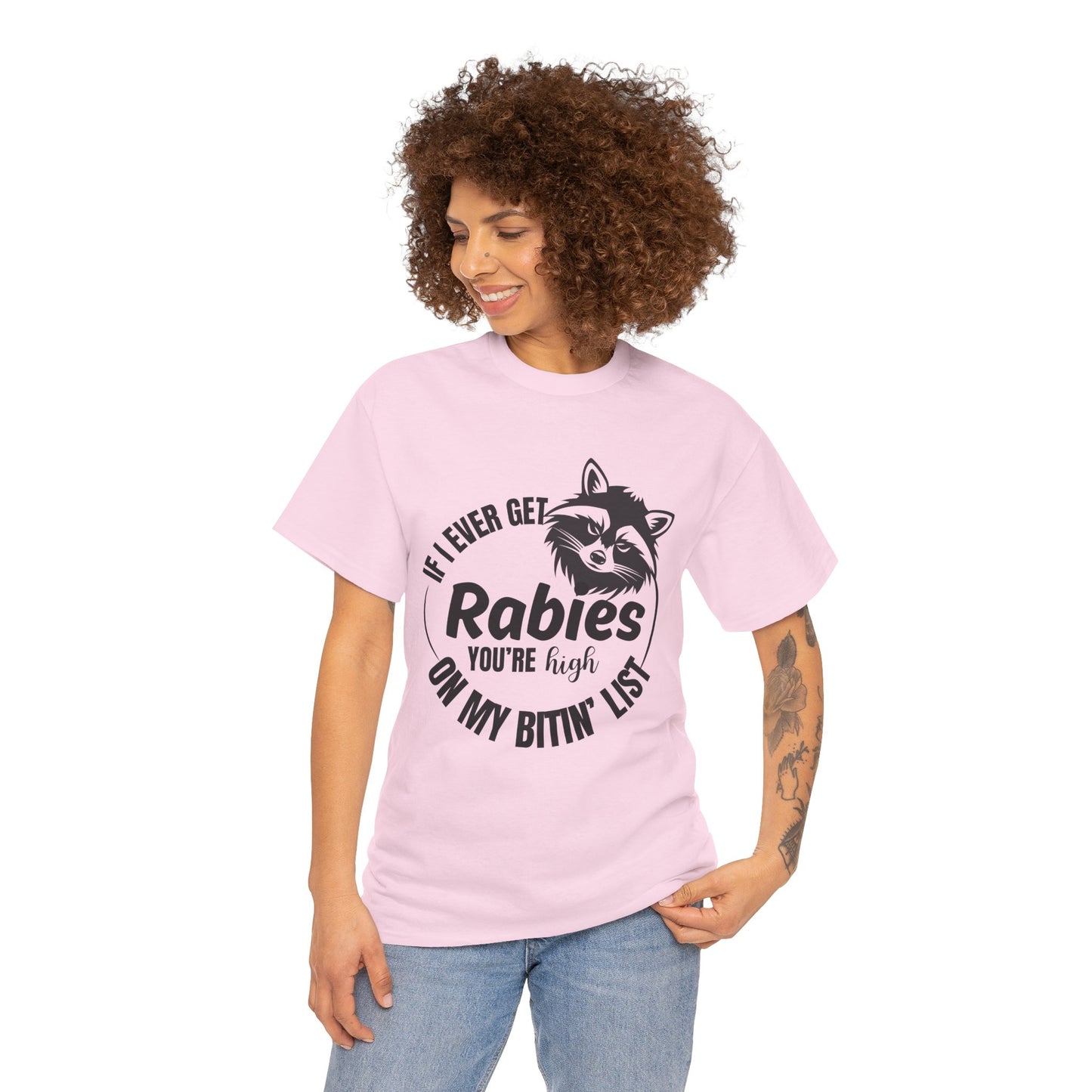 Rabies Cotton unisex t- shirt