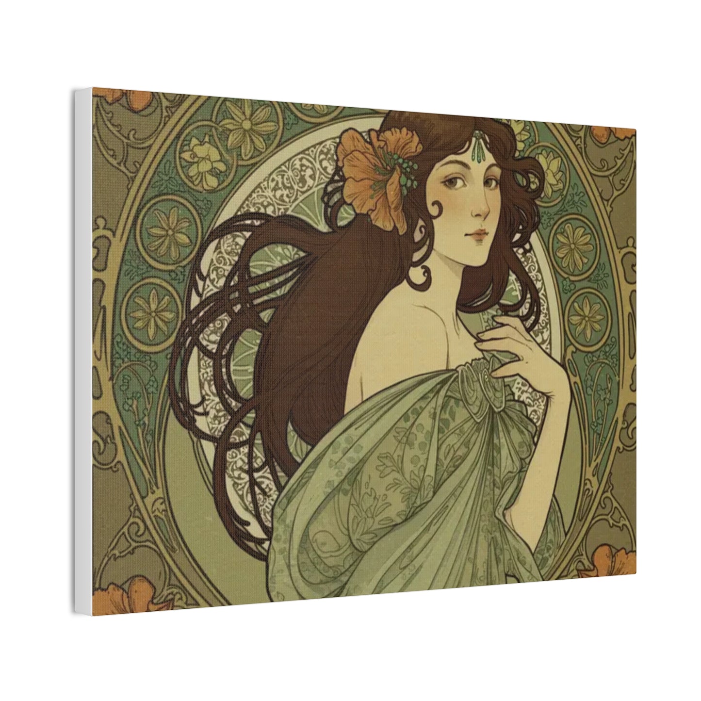 Lady Art Canvas Wall Art