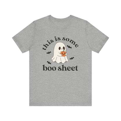 This is Boo Sheet Tee - Perfect for Halloween