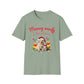 Meowy Woofy Christmas Cotton Unisex T-shirt