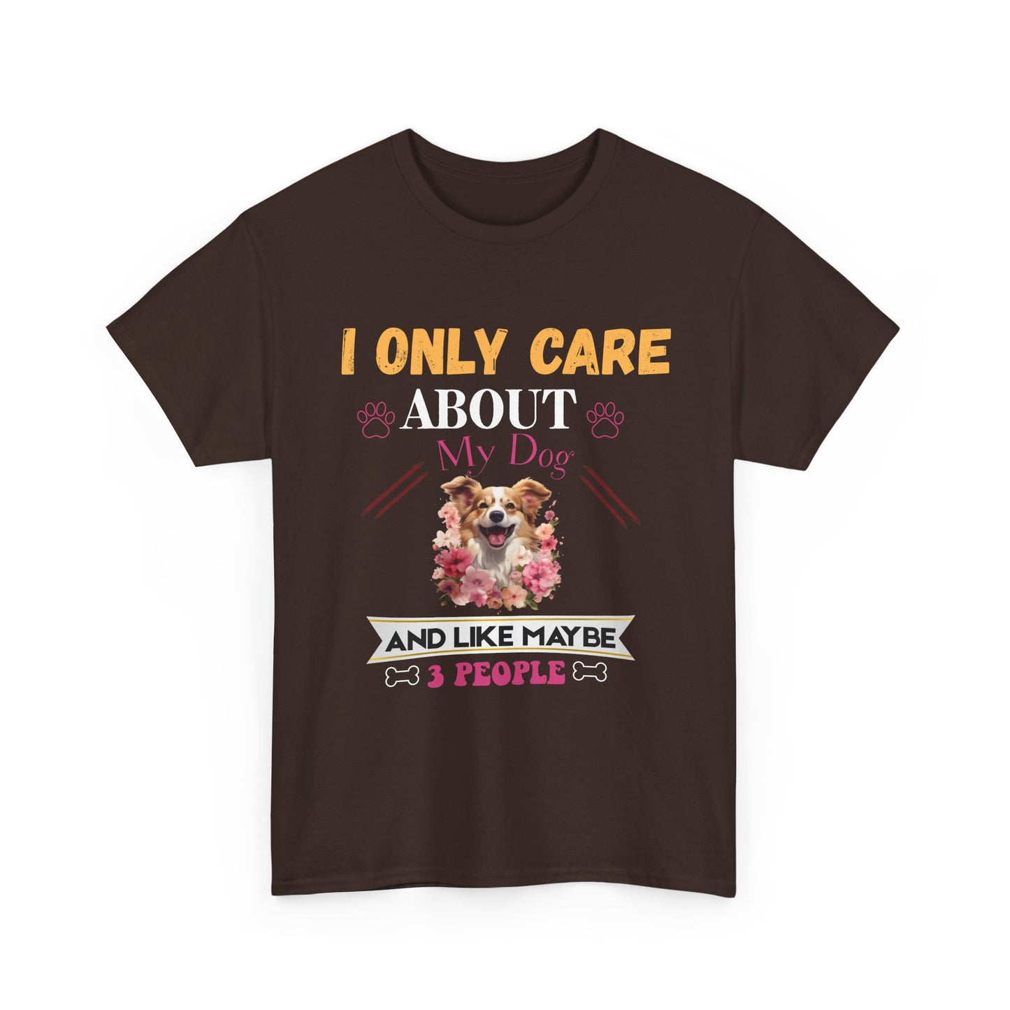 I ONLY CARE ABOUT Cotton Unisex T-shirt