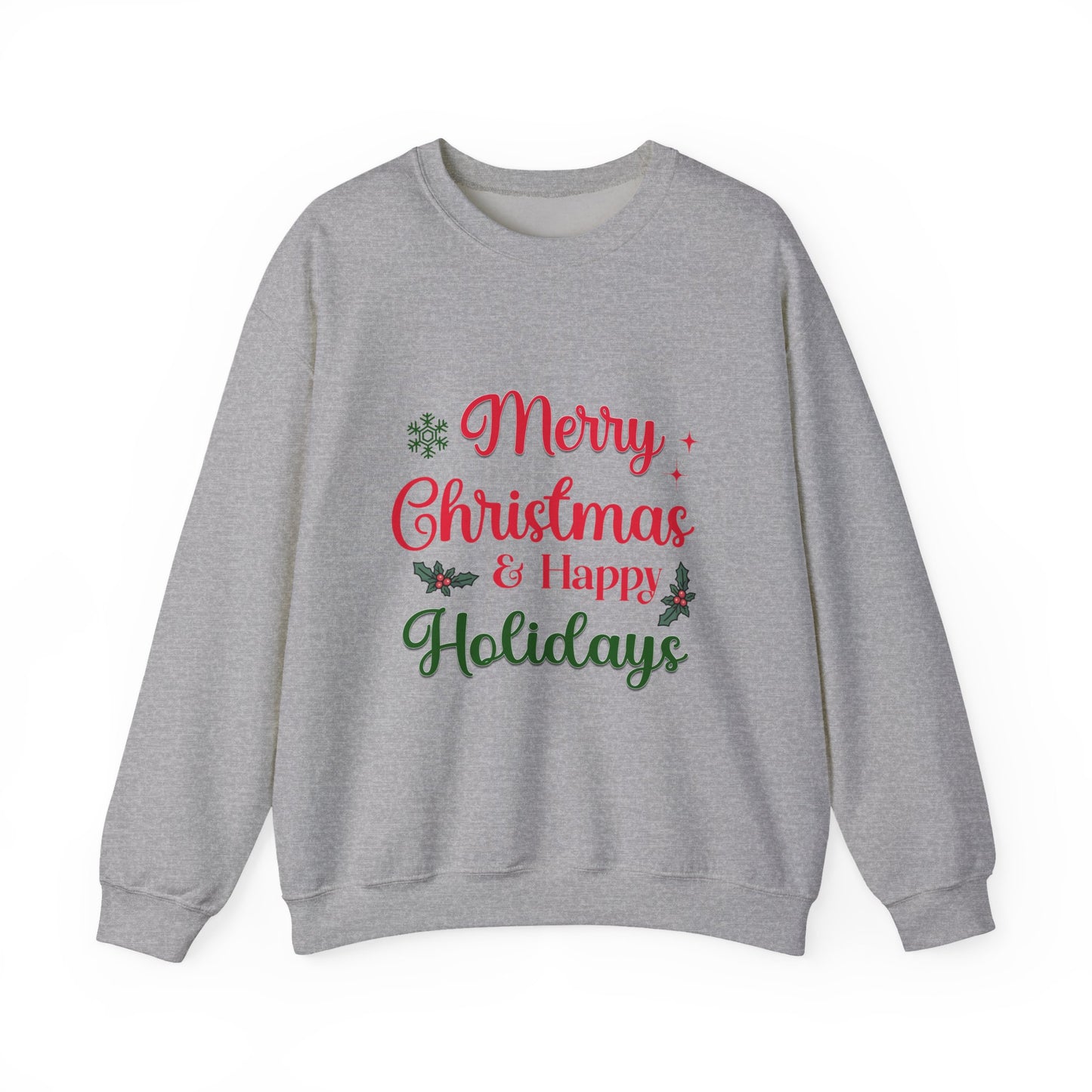 Merry Christmas & Happy Holidays Unisex Sweatshirt