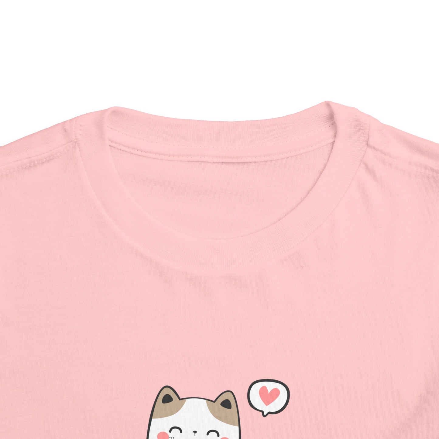 3 Cat Cup Toddler Short Sleeve Tee