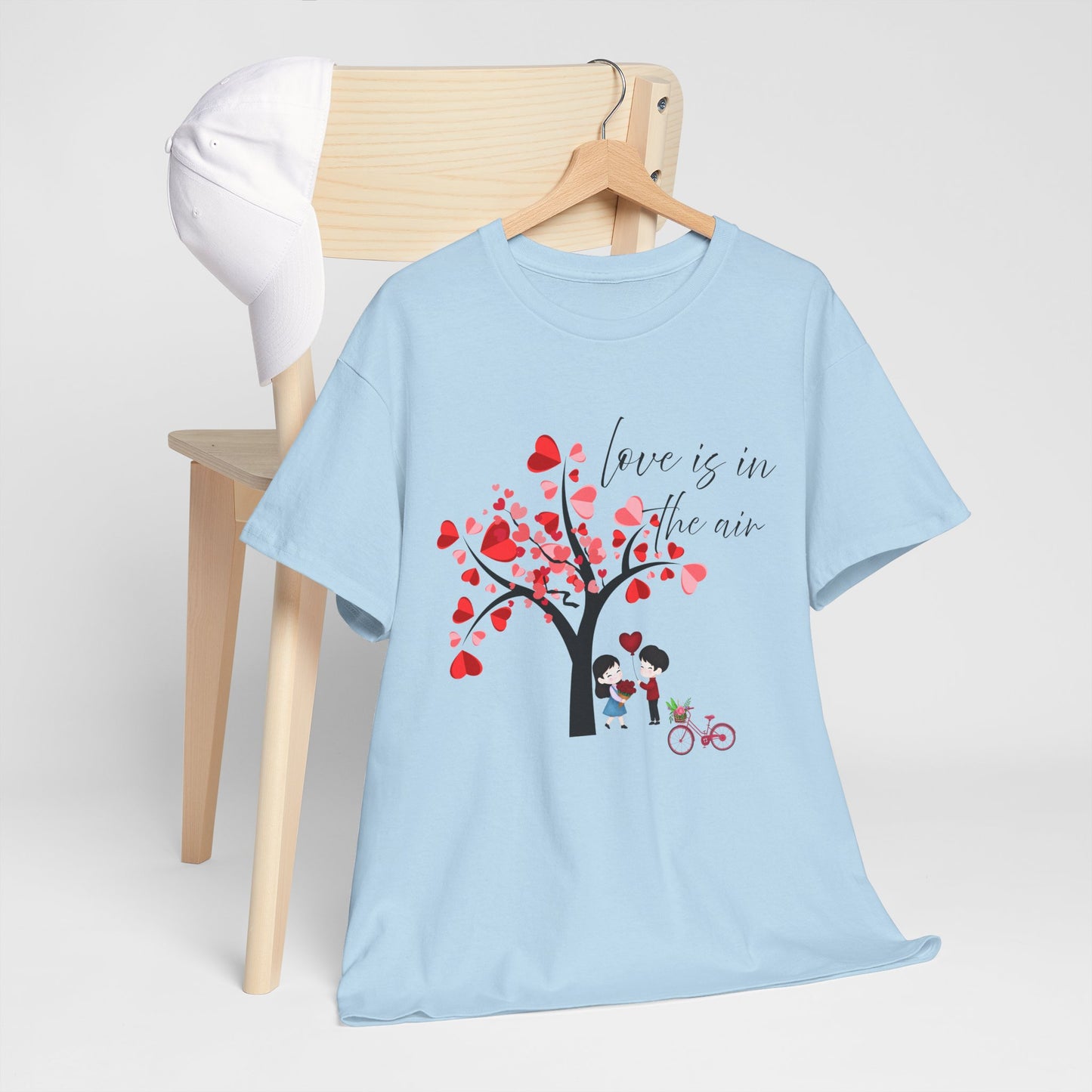 love is in the air cotton unisex t shirt