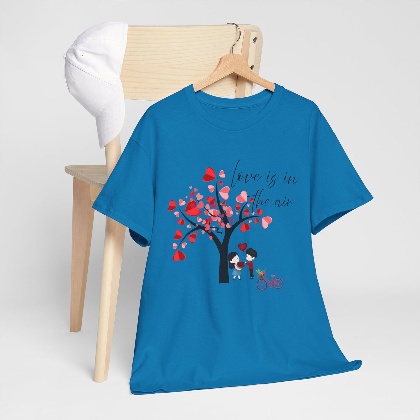 love is in the air cotton unisex t shirt