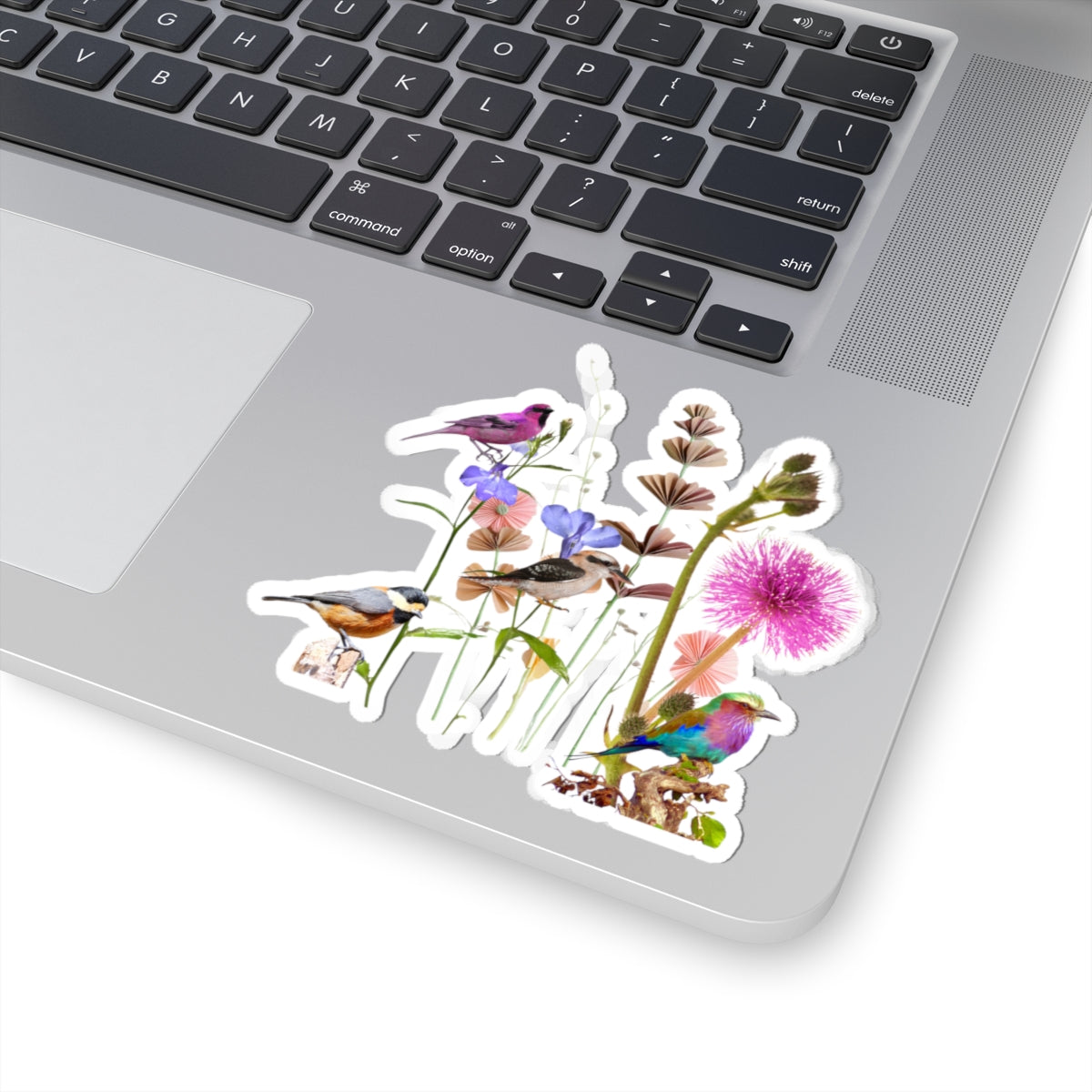 Cute flowers Kiss-Cut Stickers