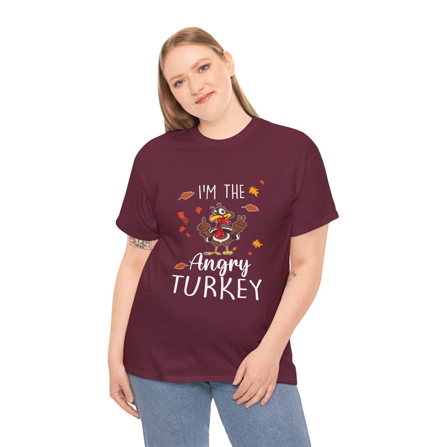 I'm the Angry Turkey Cotton Unisex T-shirt