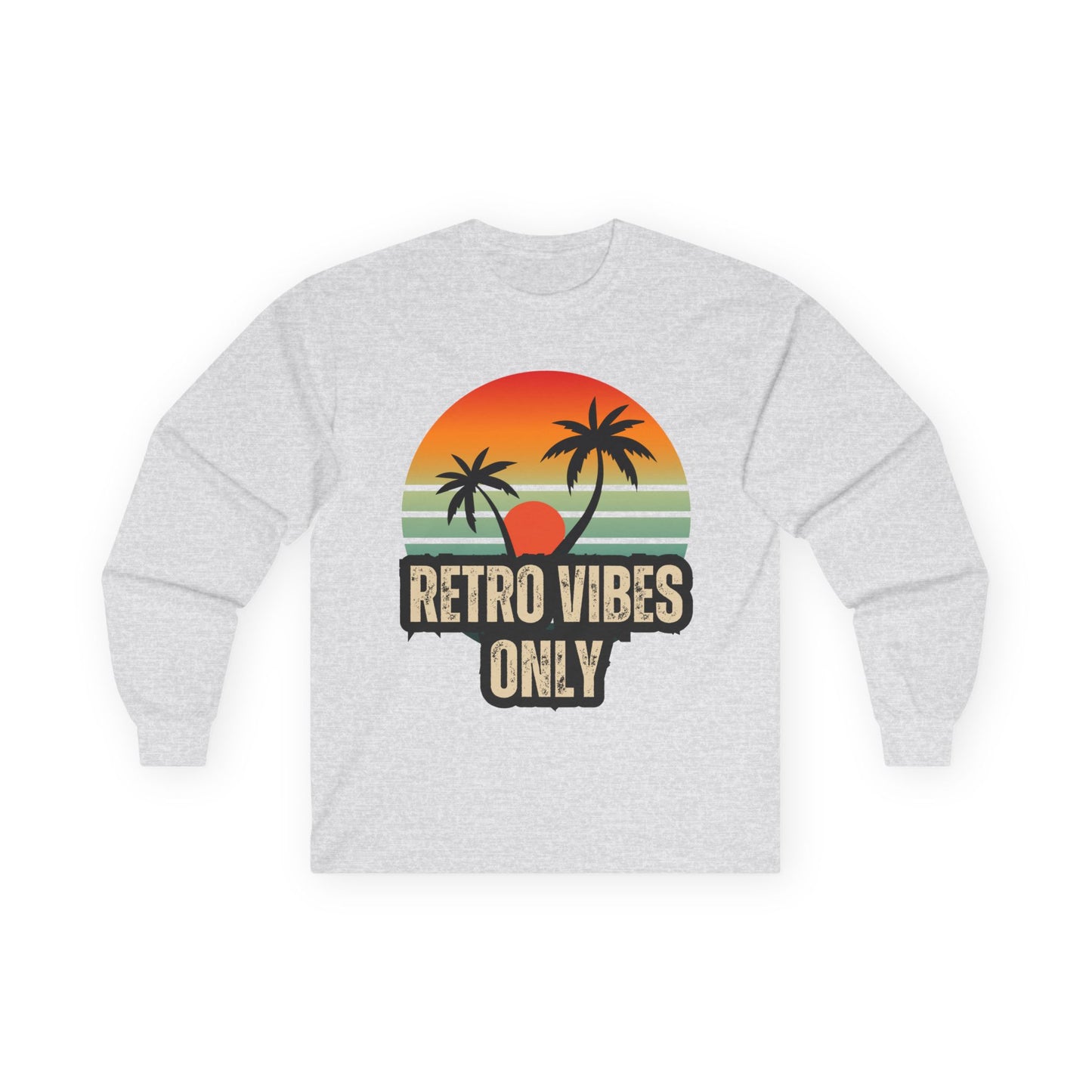 Retro Vibes Long Sleeve Unisex T-Shirt