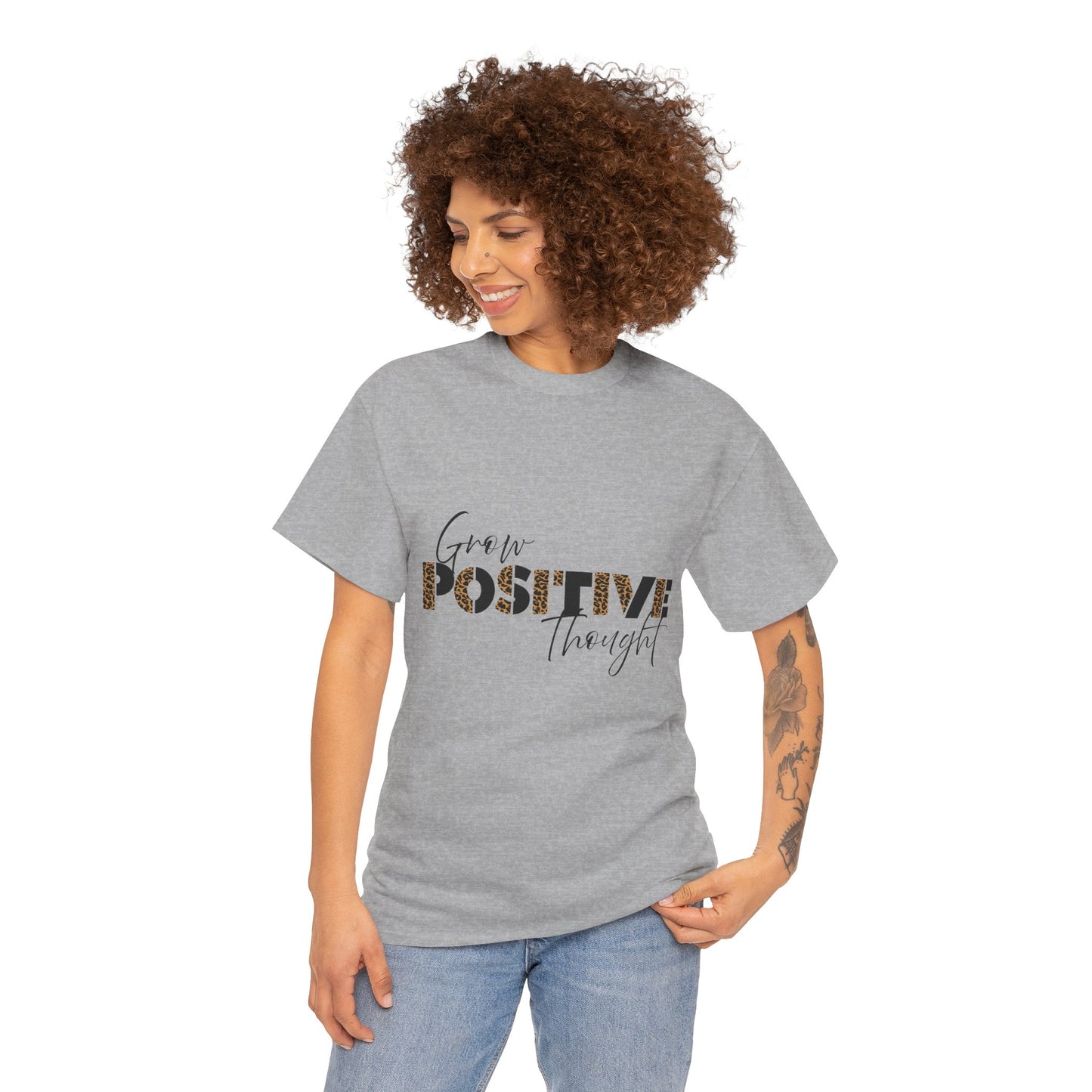Positive Thought Cotton unisex T-Shirt