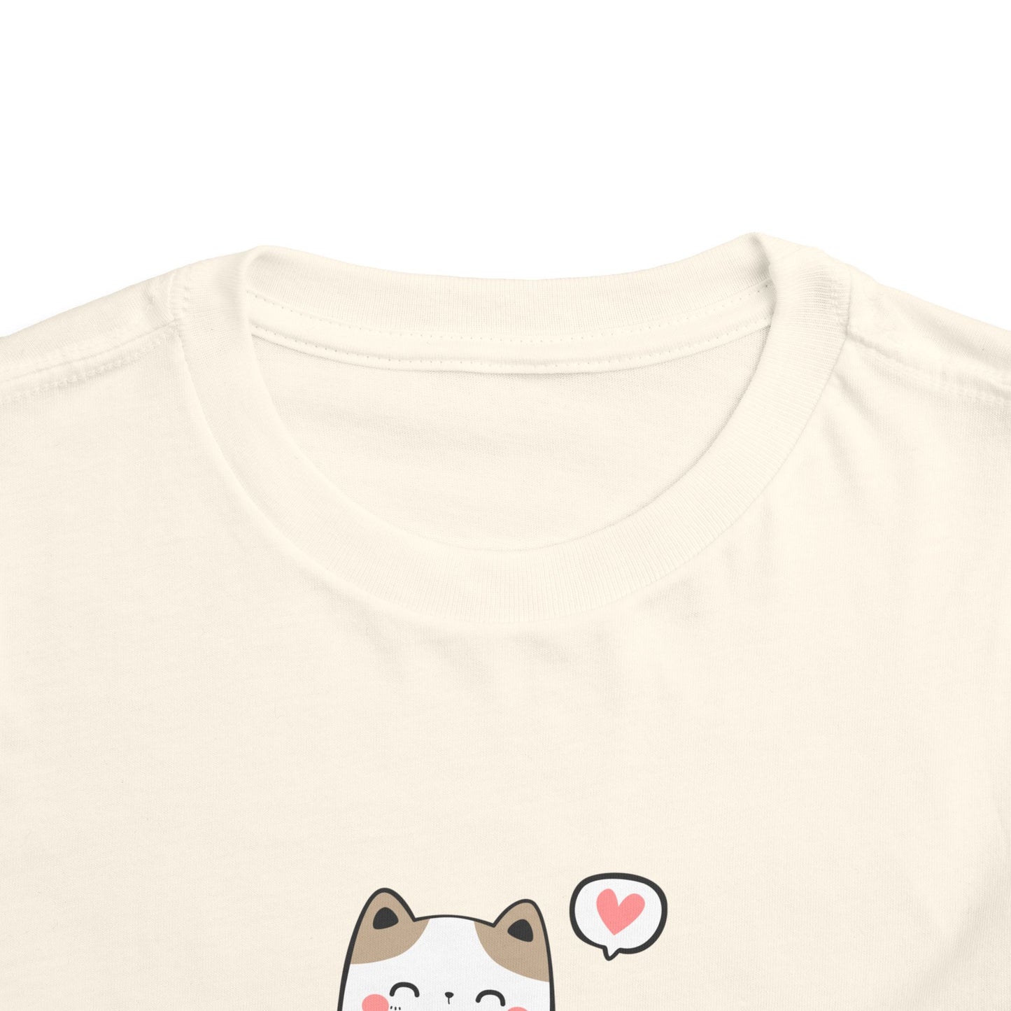3 Cat Cup Toddler Short Sleeve Tee