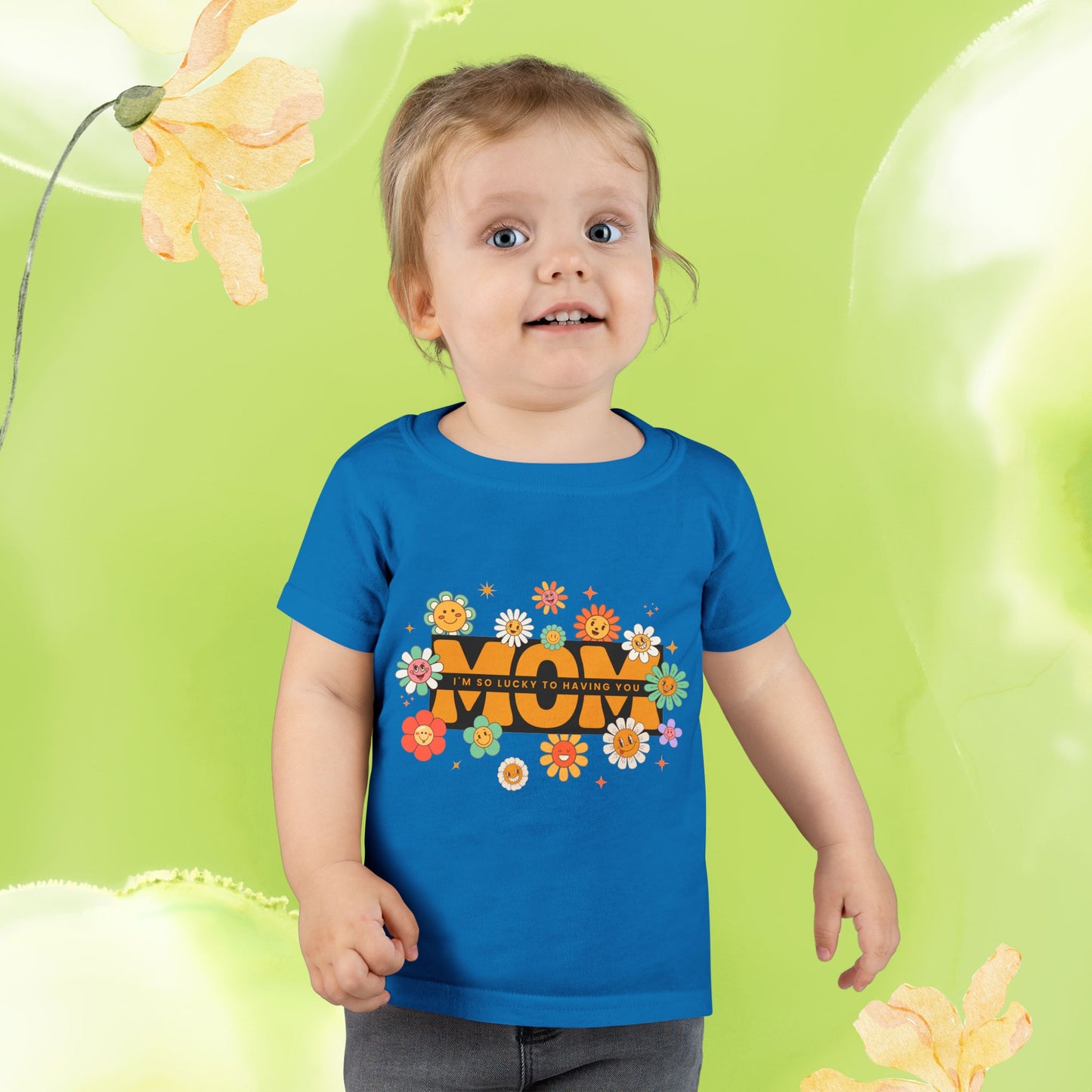 Mom Flowers Toddler T-shirt