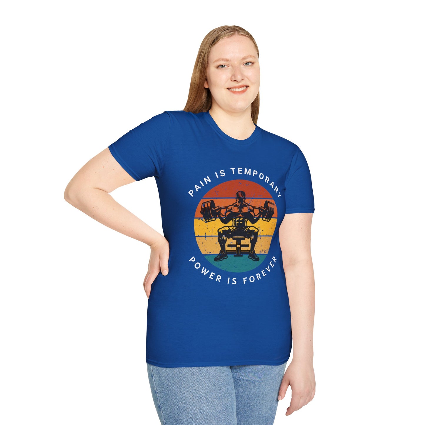 Pain is Temporary Unisex Cotton Tee
