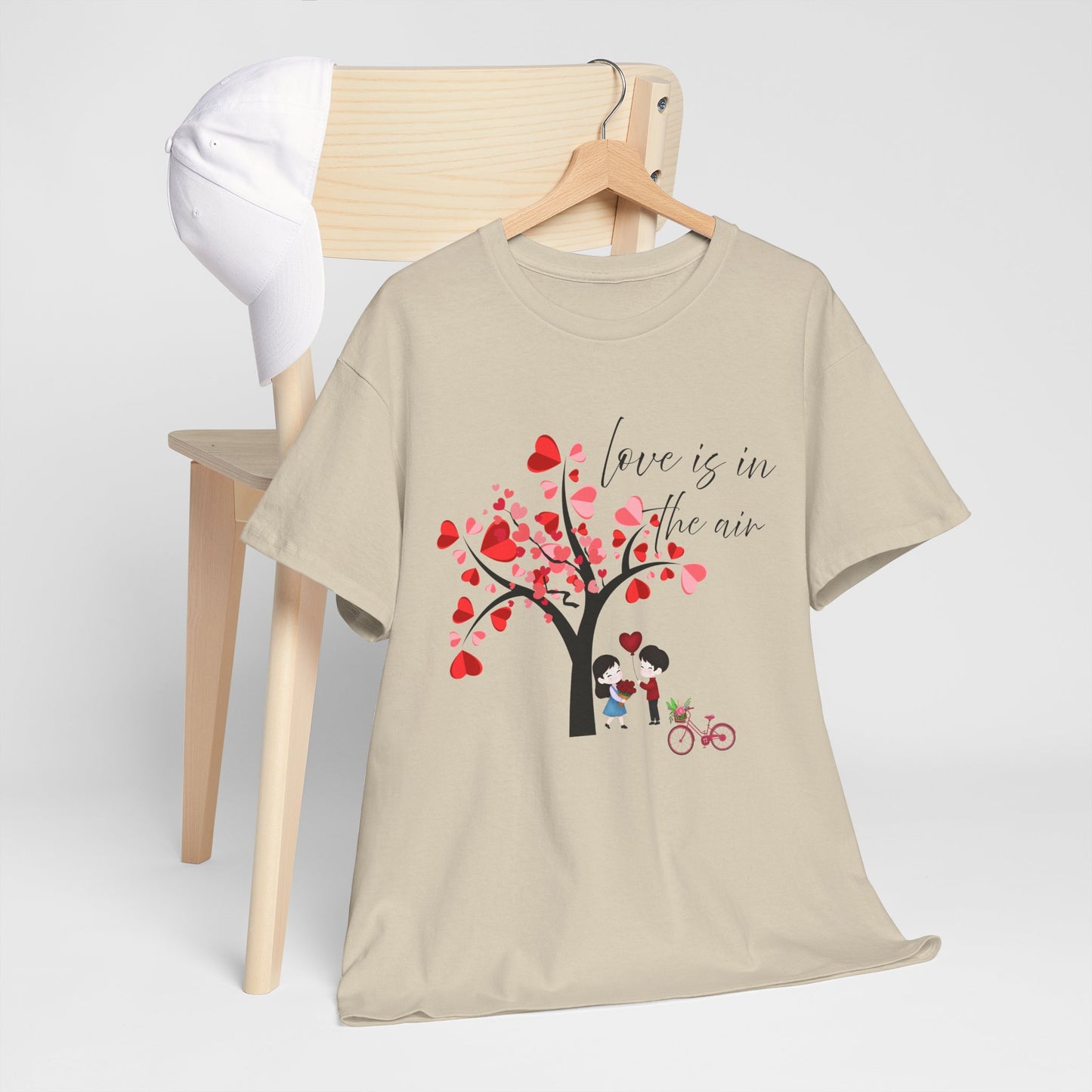love is in the air cotton unisex t shirt