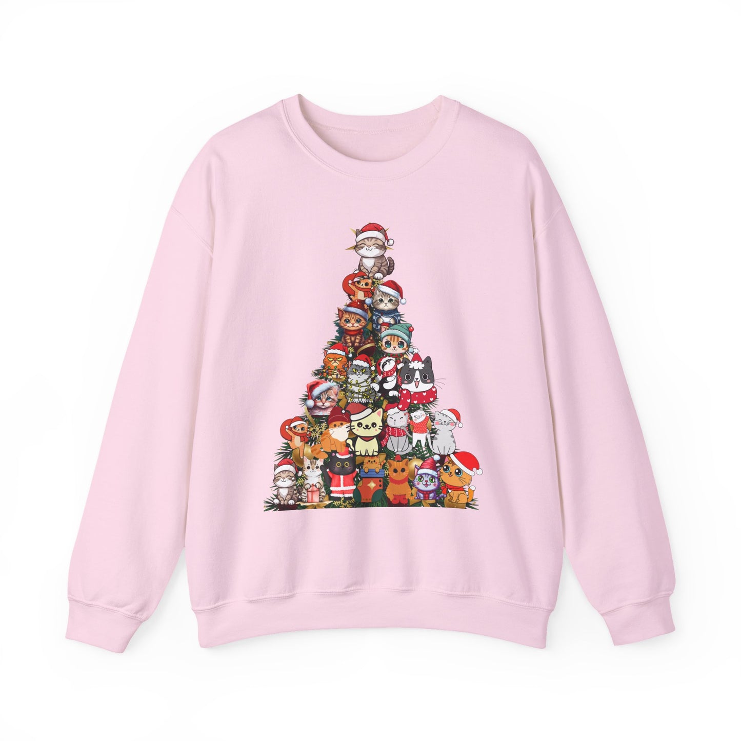 Meow tree Christmas Sweatshirt