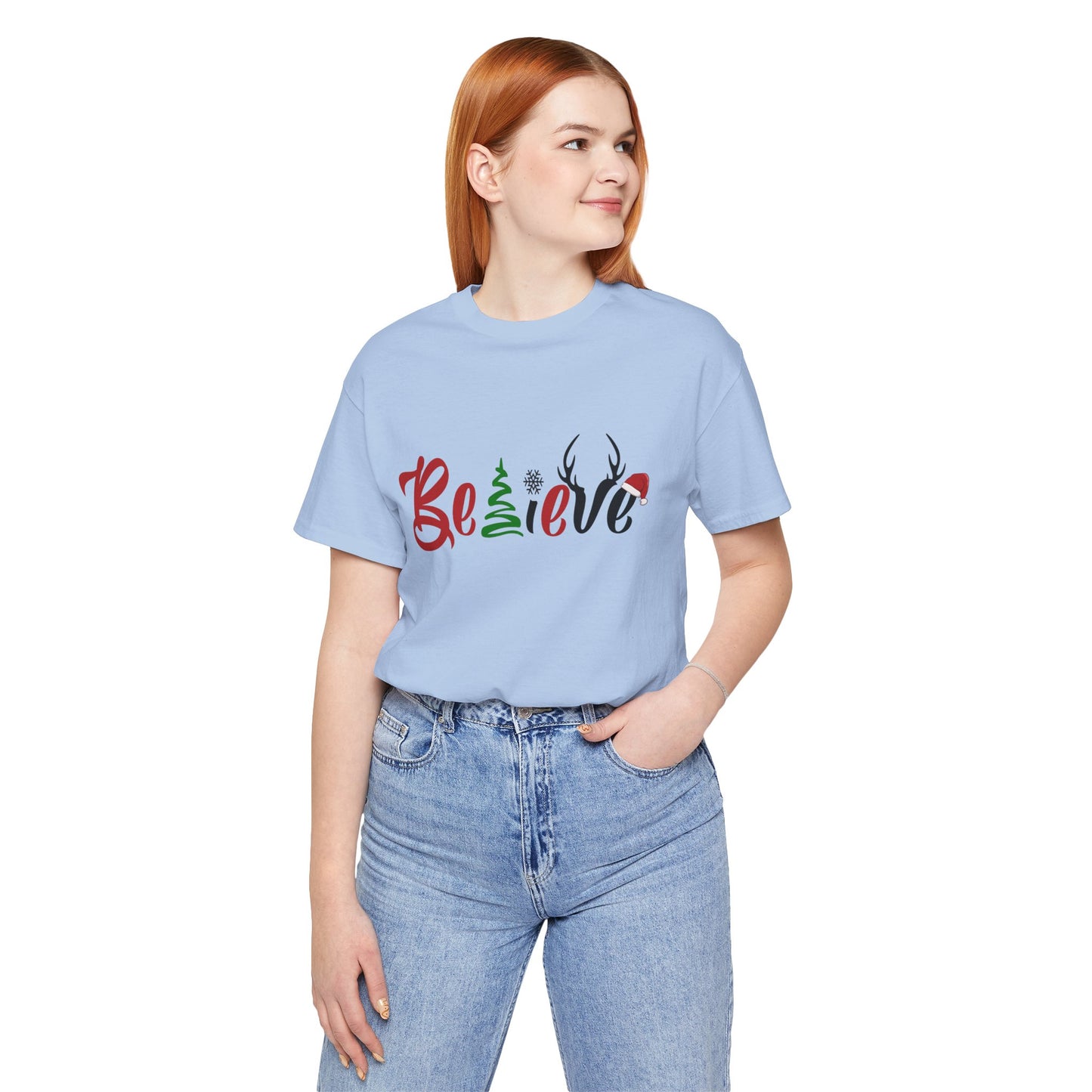 Believe Christmas Tee  Premium Unisex T-shirt