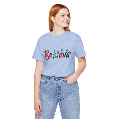 Believe Christmas Tee  Premium Unisex T-shirt