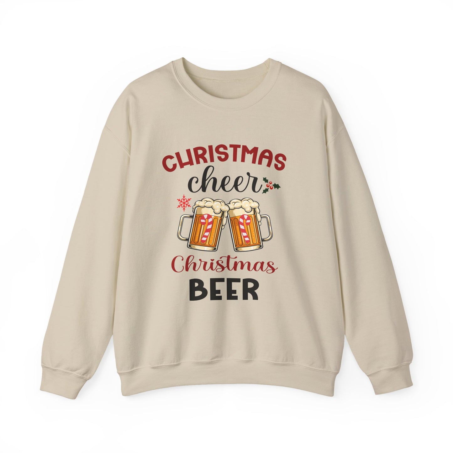 Christmas Cheer, Christmas Beer - Unisex Sweatshirt