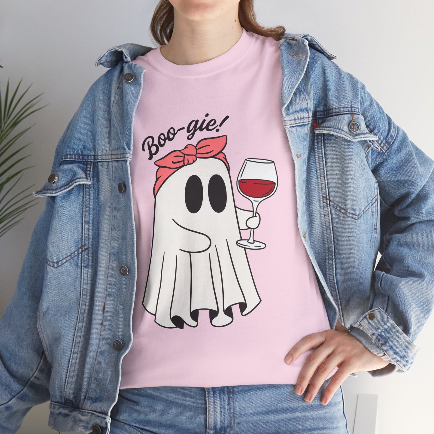 Boo-gie Ghost Unisex Cotton Tee