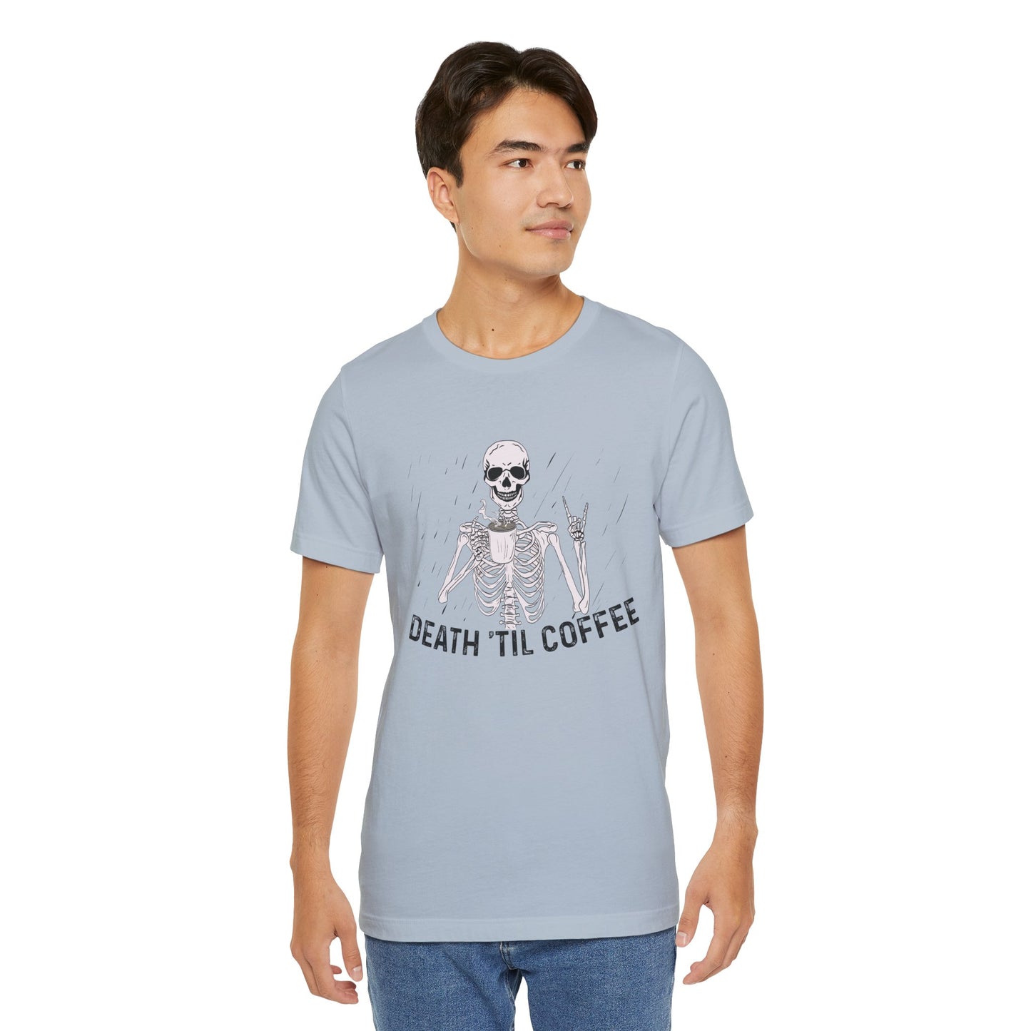 Death 'Til Coffee Premium Unisex T-shirt