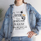 August Queen  Birthday Unisex Cotton Tee