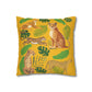 Vibrant Leopard Print Pillowcase