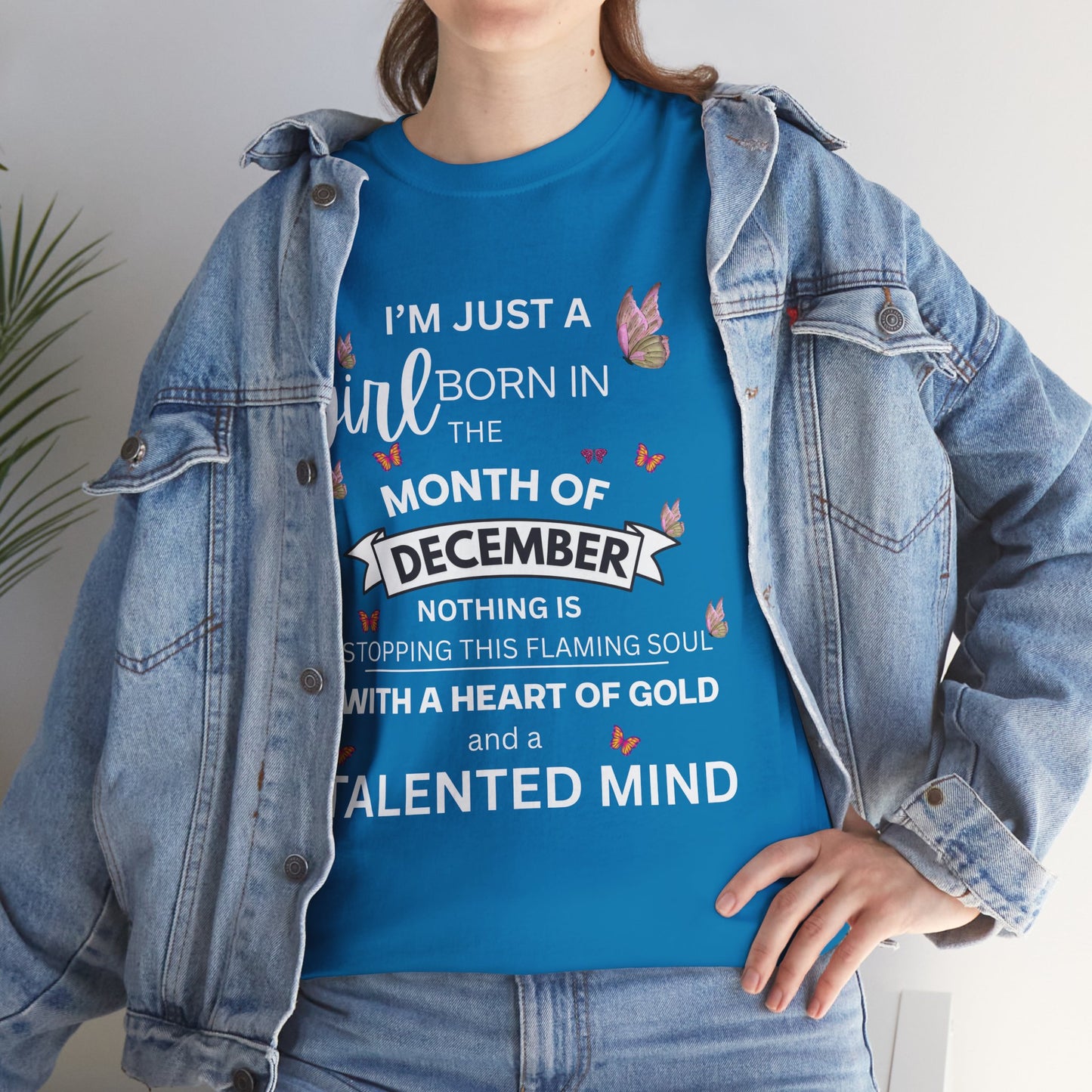 December heart of god Birthday Girl Tee