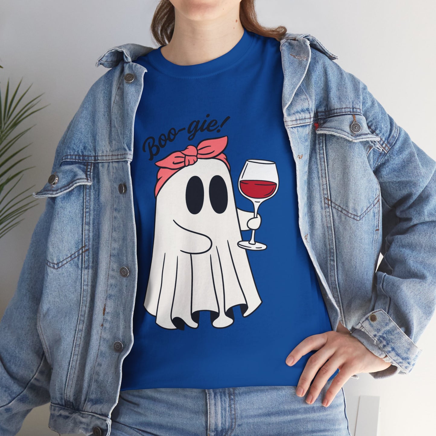 Boo-gie Ghost Unisex Cotton Tee