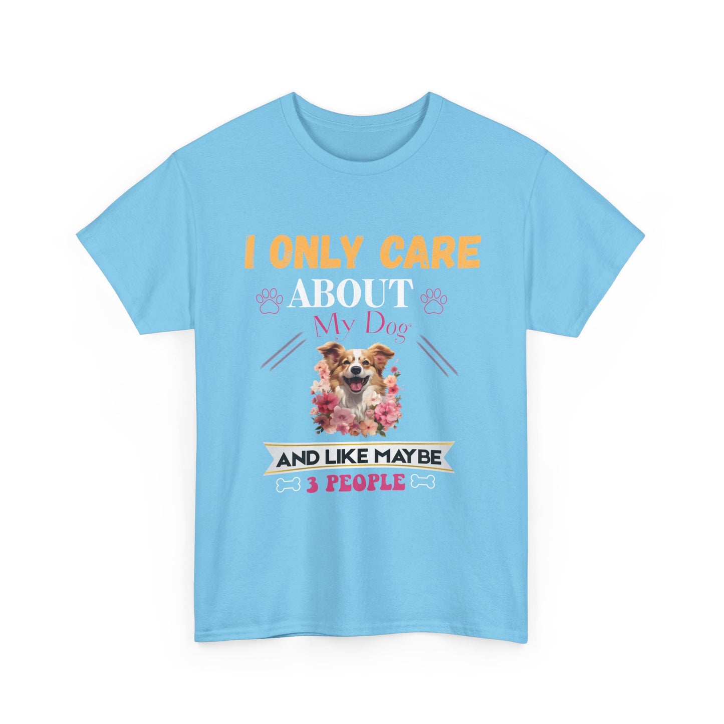 I ONLY CARE ABOUT Cotton Unisex T-shirt